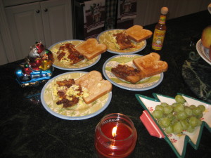 This Christmas casserole is tasty, easy to make, and can be assembled before Christmas morning.  Enjoy!