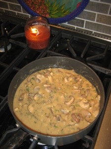 mushroom sauce 2